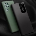 QIALINO Eleganckie Skórzane Etui do Samsung Galaxy S23 5G czarne