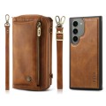 POLA Etui Portfel Pokrowiec do Samsung Galaxy S23 5G brązowy