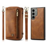 POLA Etui Portfel Pokrowiec do Samsung Galaxy S23 5G brązowy