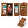 POLA Etui Portfel Pokrowiec do Samsung Galaxy S23 5G brązowy
