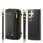 POLA Etui Portfel Pokrowiec do Samsung Galaxy S23 Ultra 5G czarny