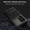 R-JUST Pancerne Metalowe Etui do Samsung Galaxy S23 Ultra 5G czarne