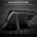 R-JUST Pancerne Metalowe Etui do Samsung Galaxy S23 Ultra 5G czarne