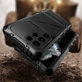 R-JUST Pancerne Metalowe Etui do Samsung Galaxy S23 Ultra 5G czarne