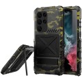 R-JUST Pancerne Metalowe Etui do Samsung Galaxy S23 Ultra 5G moro