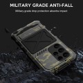 R-JUST Pancerne Metalowe Etui do Samsung Galaxy S23 Ultra 5G moro