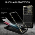 R-JUST Pancerne Metalowe Etui do Samsung Galaxy S23 Ultra 5G moro