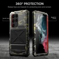 R-JUST Pancerne Metalowe Etui do Samsung Galaxy S23 Ultra 5G moro
