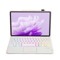Różowe Etui Podświetlana Klawiatura do Huawei MatePad Air 11.5 2023