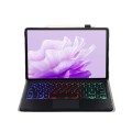 Czarne Etui Podświetlana Klawiatura do Huawei MatePad Air 11.5 2023