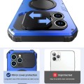 Pancerne Etui Antywstrząsowe z MagSafe do iPhone 15 Pro Max niebieskie
