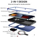 Pancerne Etui Antywstrząsowe z MagSafe do iPhone 15 Pro Max niebieskie