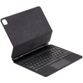 Czarne Etui Bezprzewodowa Magnetyczna Klawiatura do iPad Pro 13 2024