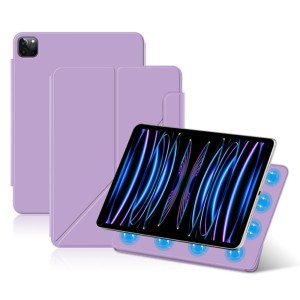 Fioletowe Etui Magnetyczne do iPad Pro 13 2024