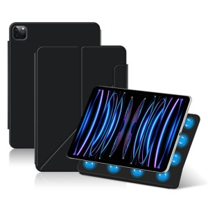 Czarne Etui Magnetyczne do iPad Pro 13 2024