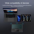 Etui Podświetlana Klawiatura Gładzik do iPad Pro 13 2024