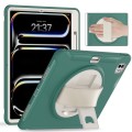 Zielone Pancerne Etui z Uchwytem do iPad Pro 13 2024