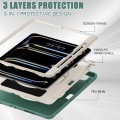 Zielone Pancerne Etui z Uchwytem do iPad Pro 13 2024