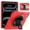 Czerwone Pancerne Etui z Uchwytem i Podstawką do iPad Pro 13 2024