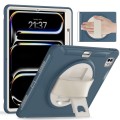 Szare Pancerne Etui z Uchwytem i Podstawką do iPad Pro 13 2024