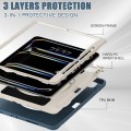 Szare Pancerne Etui z Uchwytem i Podstawką do iPad Pro 13 2024