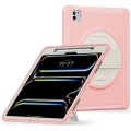 Różowe Pancerne Etui z Uchwytem i Podstawką do iPad Pro 13 2024