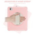 Różowe Pancerne Etui z Uchwytem i Podstawką do iPad Pro 13 2024