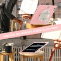 Różowe Pancerne Etui z Uchwytem i Podstawką do iPad Pro 13 2024