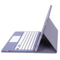 Fioletowe Etui Bezprzewodowa Klawiatura TouchPad do iPad Pro 13 2024