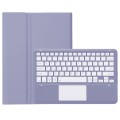 Fioletowe Etui Bezprzewodowa Klawiatura TouchPad do iPad Pro 13 2024