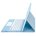 Niebieskie Etui Bezprzewodowa Klawiatura TouchPad do iPad Pro 13 2024