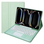 Miętowe Etui Bezprzewodowa Klawiatura TouchPad do iPad Pro 13 2024