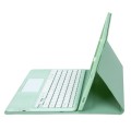 Miętowe Etui Bezprzewodowa Klawiatura TouchPad do iPad Pro 13 2024