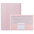 Różowe Etui Bezprzewodowa Klawiatura TouchPad do iPad Pro 13 2024