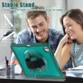 Zielone Pancerne Etui z Uchwytem i Podstawką do iPad Pro 13 2024