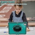 Zielone Pancerne Etui z Uchwytem i Podstawką do iPad Pro 13 2024