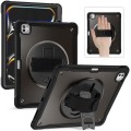 Czarne Pancerne Etui z Uchwytem i Podstawką do iPad Pro 13 2024