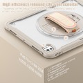 Beżowe Pancerne Etui z Uchwytem i Podstawką do iPad Pro 13 2024