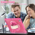 Różowe Pancerne Etui z Uchwytem i Podstawką do iPad Pro 13 2024