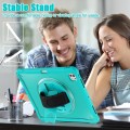 Zielone Pancerne Etui z Uchwytem i Podstawką do iPad Pro 13 2024