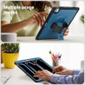 Mocne Etui z Uchwytem, Podstawką i Paskiem do iPad Pro 13 2024 niebieskie