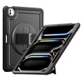 Mocne Etui z Uchwytem, Podstawką i Paskiem do iPad Pro 13 2024 czarne