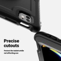 Mocne Etui z Uchwytem, Podstawką i Paskiem do iPad Pro 13 2024 czarne