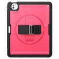 Mocne Etui z Uchwytem, Podstawką i Paskiem do iPad Pro 13 2024 różowe