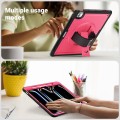 Mocne Etui z Uchwytem, Podstawką i Paskiem do iPad Pro 13 2024 różowe