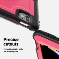 Mocne Etui z Uchwytem, Podstawką i Paskiem do iPad Pro 13 2024 różowe