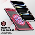 Mocne Etui z Uchwytem, Podstawką i Paskiem do iPad Pro 13 2024 różowe