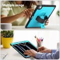 Mocne Etui z Uchwytem, Podstawką i Paskiem do iPad Pro 13 2024 niebieskie