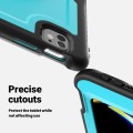 Mocne Etui z Uchwytem, Podstawką i Paskiem do iPad Pro 13 2024 niebieskie