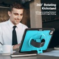 Mocne Etui z Uchwytem, Podstawką i Paskiem do iPad Pro 13 2024 niebieskie
